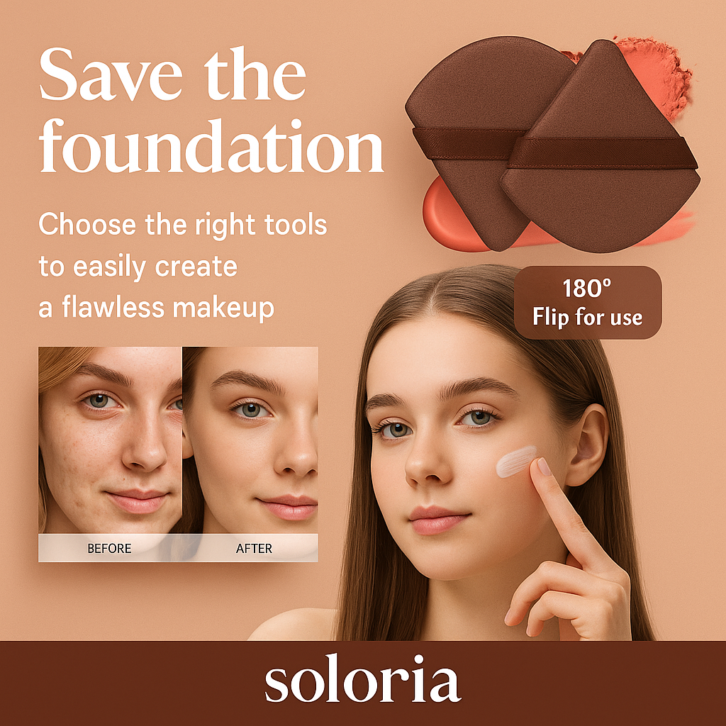 Soloria Ultimate Brush & Puff Set (37pcs)