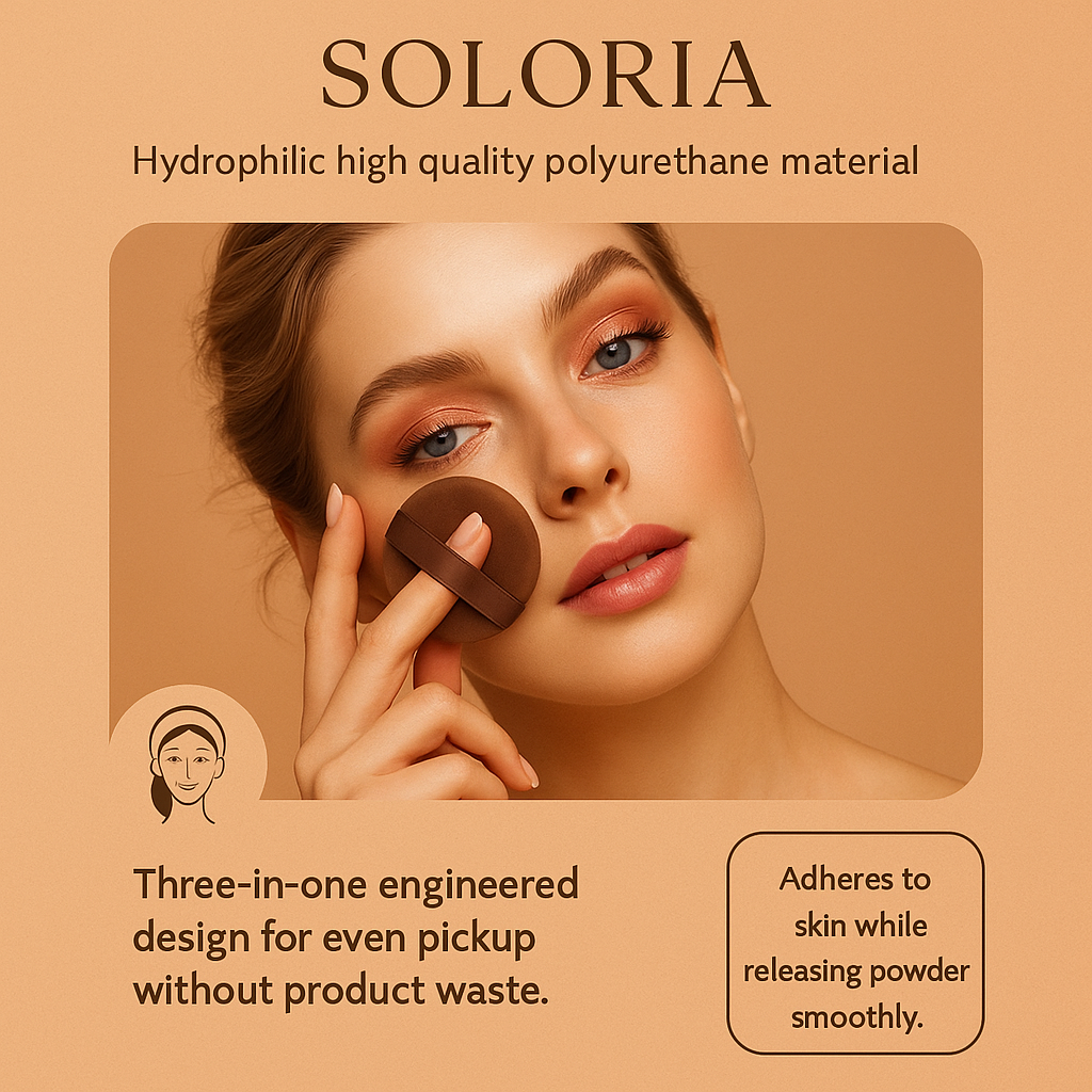 Soloria Ultimate Brush & Puff Set (37pcs)