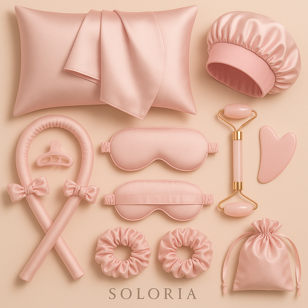 Soloria Satin Beauty Set (12pcs)